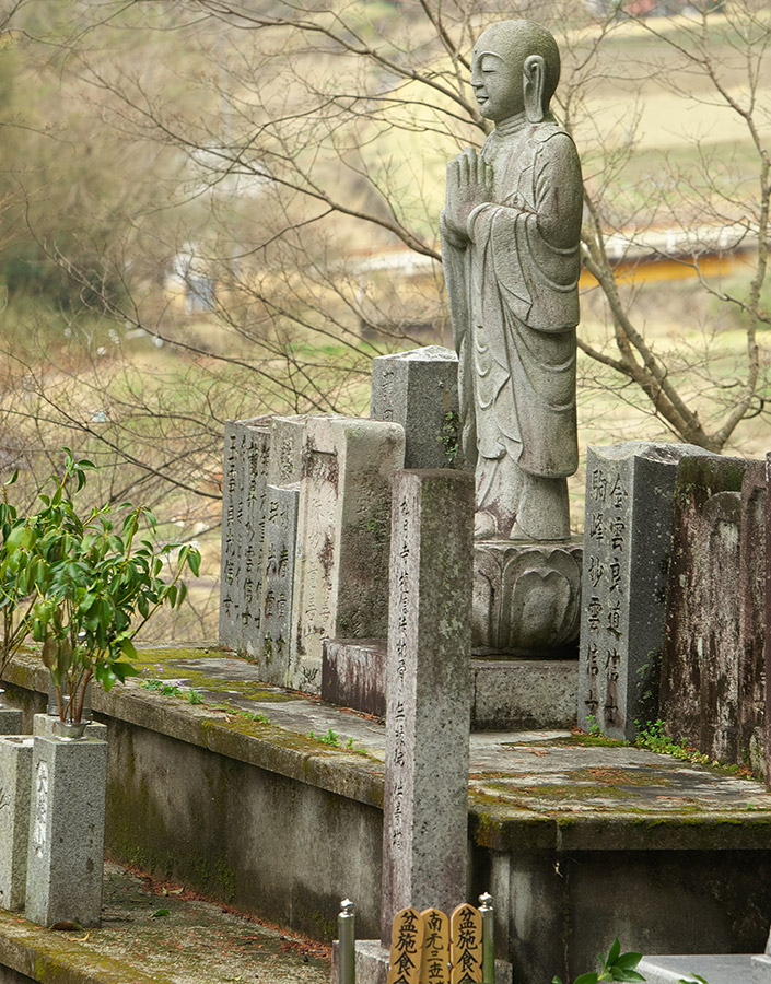 地蔵と観音